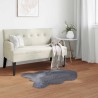 Tapis en fausse TAFALLA Anthracite 80 x 120 cm Polyester 513986513986