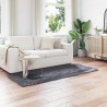 Tapis en fausse TAFALLA Anthracite 80 x 200 cm Polyester 513991513991