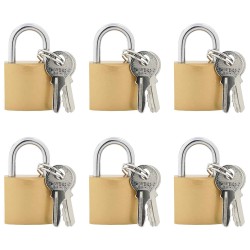 U Lock avec Clés 6 pcs Laiton Fer 514000514000