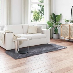 Tapis en fausse TAFALLA Anthracite 100 x 200 cm Polyester 514009514009