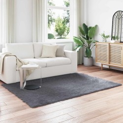 Tapis en fausse TAFALLA Anthracite 160 x 230 cm Polyester 514011514011