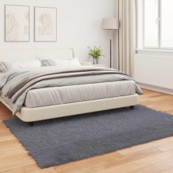 Tapis en fausse TAFALLA Anthracite 160 x 230 cm Polyester 514011514011