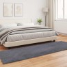 Tapis en fausse TAFALLA Anthracite 80 x 250 cm Polyester 514018514018