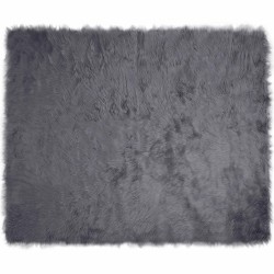 Tapis en fausse TAFALLA Anthracite 200 x 280 cm Polyester 514020514020