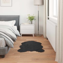 Tapis en fausse TAFALLA Noir 60 x 90 cm Polyester 514024514024