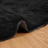 Tapis en fausse TAFALLA Noir Ø 80 cm Polyester 514026514026