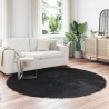 Tapis en fausse TAFALLA Noir Ø 200 cm Polyester 514030514030