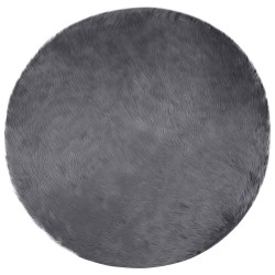 Tapis en fausse TAFALLA Anthracite Ø 200 cm Polyester 514034514034