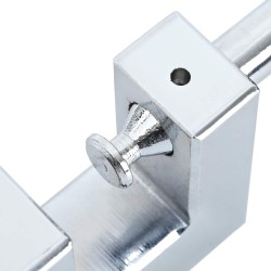 Verrou 2 pcs Argenté Acier 514053514053