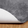 Tapis en fausse TAFALLA Anthracite Ø 100 cm Polyester 514063514063