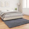 Tapis en fausse TAFALLA Anthracite 160 x 160 cm Polyester 514072514072