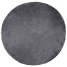 Tapis en fausse TAFALLA Anthracite Ø 160 cm Polyester 514074514074