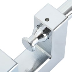 Verrou 2 pcs Argenté Acier 514078514078