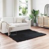Tapis en fausse TAFALLA Noir 160 x 160 cm Polyester 514098514098