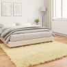 Tapis en fausse TAFALLA Crème 240 x 240 cm Polyester 514118514118