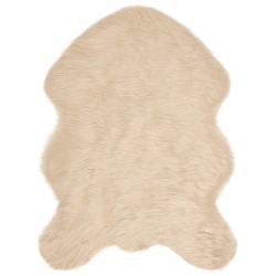 Tapis en fausse TAFALLA Beige 80 x 120 cm Polyester 514124514124