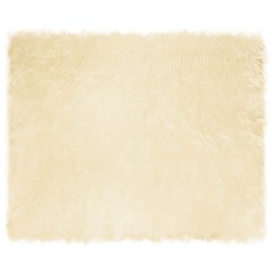 Tapis en fausse TAFALLA Crème 200 x 280 cm Polyester 514126514126