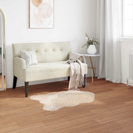 Tapis en fausse TAFALLA Beige 50 x 80 cm Polyester 514127514127