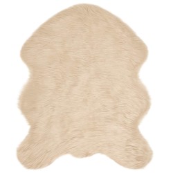 Tapis en fausse TAFALLA Beige 50 x 80 cm Polyester 514127514127