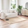 Tapis en fausse TAFALLA Beige 160 x 160 cm Polyester 514134514134