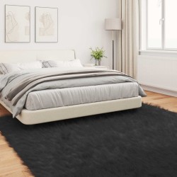 Tapis en fausse TAFALLA Noir 200 x 200 cm Polyester 514159514159