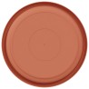 Plateau à fleurs rond 6 pcs Rouge brique Ø 21,5 x 2,5 cm 514198514198