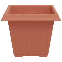 Pot de Fleurs Carré 6 pcs Rouge brique 38 x 38 x 30 cm 514201514201