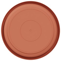 Plateau à fleurs rond 6 pcs Rouge brique Ø 17,5 x 2 cm 514208514208