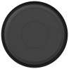 Plateau à fleurs rond 6 pcs Noir Ø 14 x 2 cm Plastique 514211514211