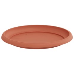 Plateau à fleurs rond 6 pcs Rouge brique Ø 23,5 x 2,5 cm 514217514217