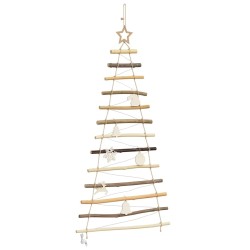 Sapin de Noël avec 50 LED Naturel 120 cm frêne massif 514227514227