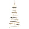 Sapin de Noël avec 50 LED Naturel 120 cm frêne massif 514227514227