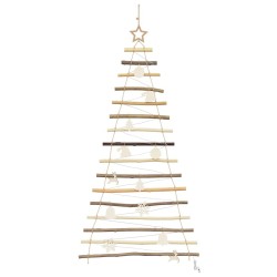Sapin de Noël avec 50 LED Naturel 120 cm frêne massif 514227514227