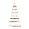 Sapin de Noël avec 50 LED Naturel 120 cm frêne massif 514227514227