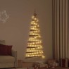 Sapin de Noël avec 80 LED Naturel 150 cm frêne massif 514229514229