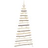 Sapin de Noël avec 80 LED Naturel 150 cm frêne massif 514229514229