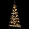 Sapin de Noël avec 80 LED Naturel 150 cm frêne massif 514229514229