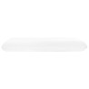 Coussin de sommeil Uni Blanc 120 x 36 x 13 cm 514254514254