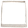 Collier de sapin de Noël Blanc 60 x 60 x 28 cm Jacinthe d'eau 514255514255