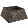 Collier de sapin de Noël Noir 60 x 60 x 28 cm Jacinthe d'eau 514256514256