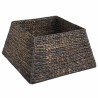 Collier de sapin de Noël Noir 50 x 50 x 25 cm Jacinthe d'eau 514257514257