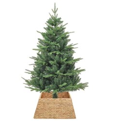 Collier de sapin de Noël Marron 70 x 70 x 28 cm Jacinthe d'eau 514258514258