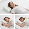 Coussin de sommeil Uni Blanc 50 x 30 x 10,5 cm 514259514259