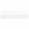 Coussin de sommeil Uni Blanc 50 x 30 x 10,5 cm 514259514259