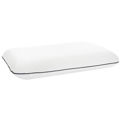 Coussin de sommeil Uni Blanc 60 x 40 x 10 cm Mousse de Gel 514264514264
