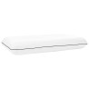 Coussin de sommeil Uni Blanc 80 x 35 x 10 cm Mousse de Gel 514265514265
