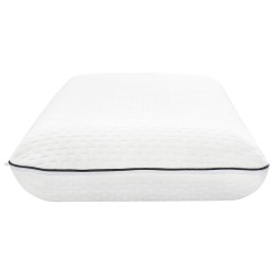 Coussin de sommeil Uni Blanc 80 x 35 x 10 cm Mousse de Gel 514265514265