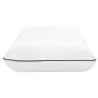 Coussin de sommeil Uni Blanc 80 x 40 x 12 cm Mousse de Gel 514267514267