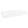 Coussin de sommeil Uni Blanc 74 x 39 x 13 cm 514272514272