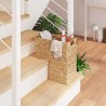 Panier d'escalier Naturel 38 x 20 x 40 cm Jacinthe d'eau 514275514275